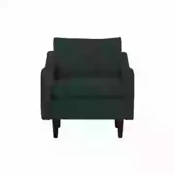 Simplistic Flat Pack Armchair with Sloped Arms